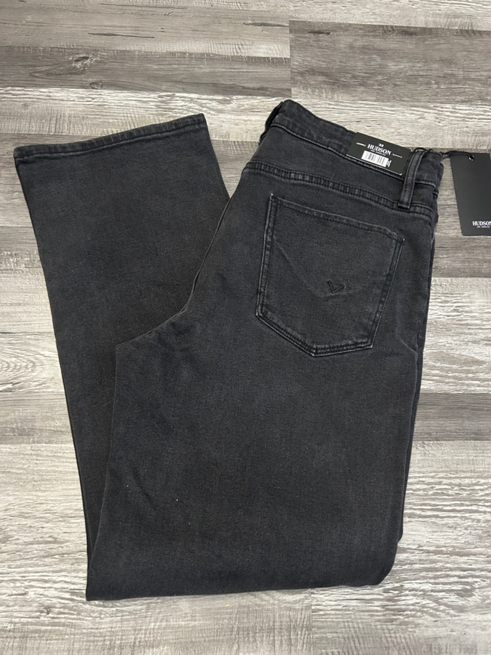 Hudson Jeans Women’s Straight Black Denim
